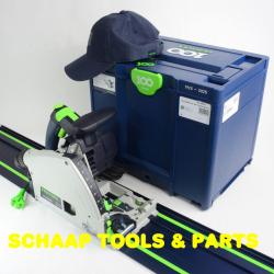 Invalcirkelzaagmachine TS 60 KEBQ-Plus limited edition 100 jaar met geleiderail FS1400/2 BL | 578221